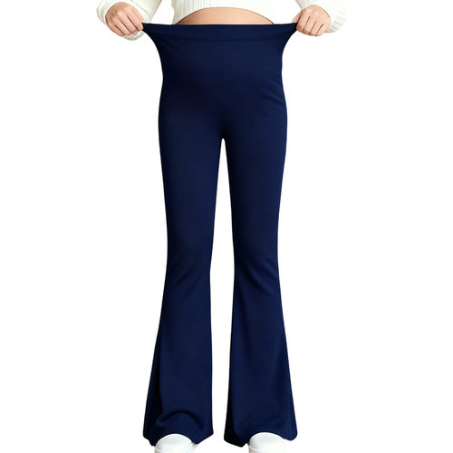 High waisted pregnant women's horn pants 高腰孕妇喇叭长裤