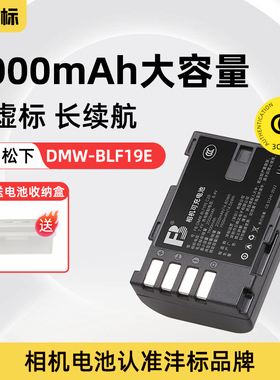 沣标松下DMW-BLF19E相机电池DMC-GH4 GH5 GH3 GH5S单反DC-G9LGK微单PDZ-BLF19E适马SDQ座充电器usb套装BP-61