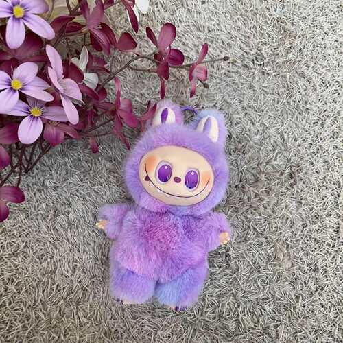 现货labubu3.0渐变前方高能拉布