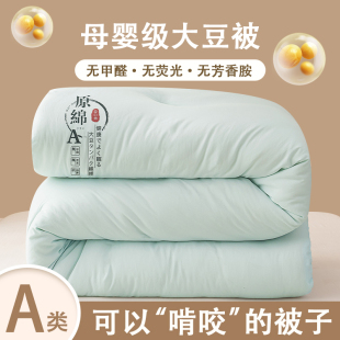 1米8x2米被子一米八乘两米大豆纤维被子180x200cm加厚冬被160x210