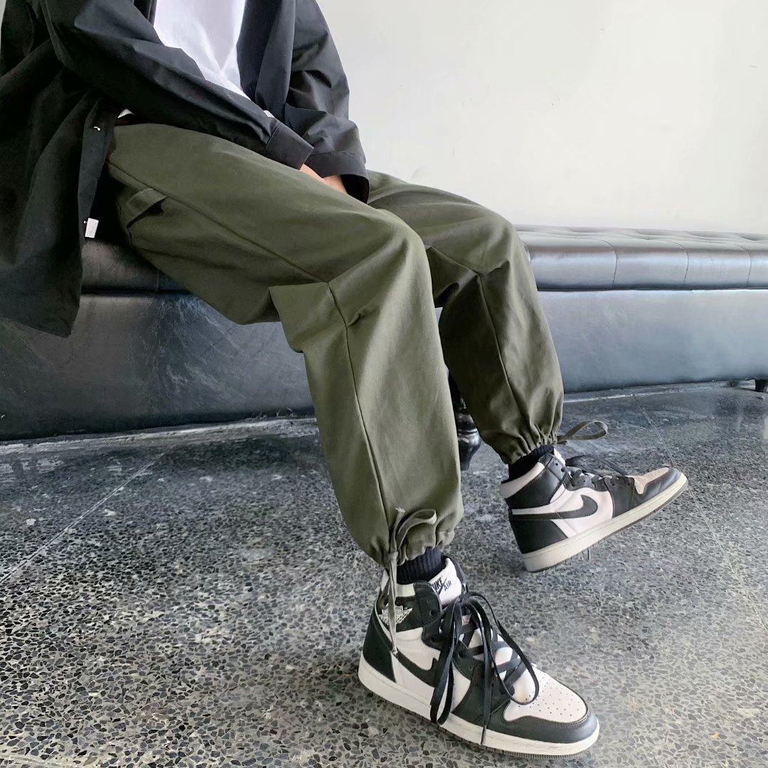 Autumn and winter corset comfortable Capri casual pants Trend Sports Men's pants