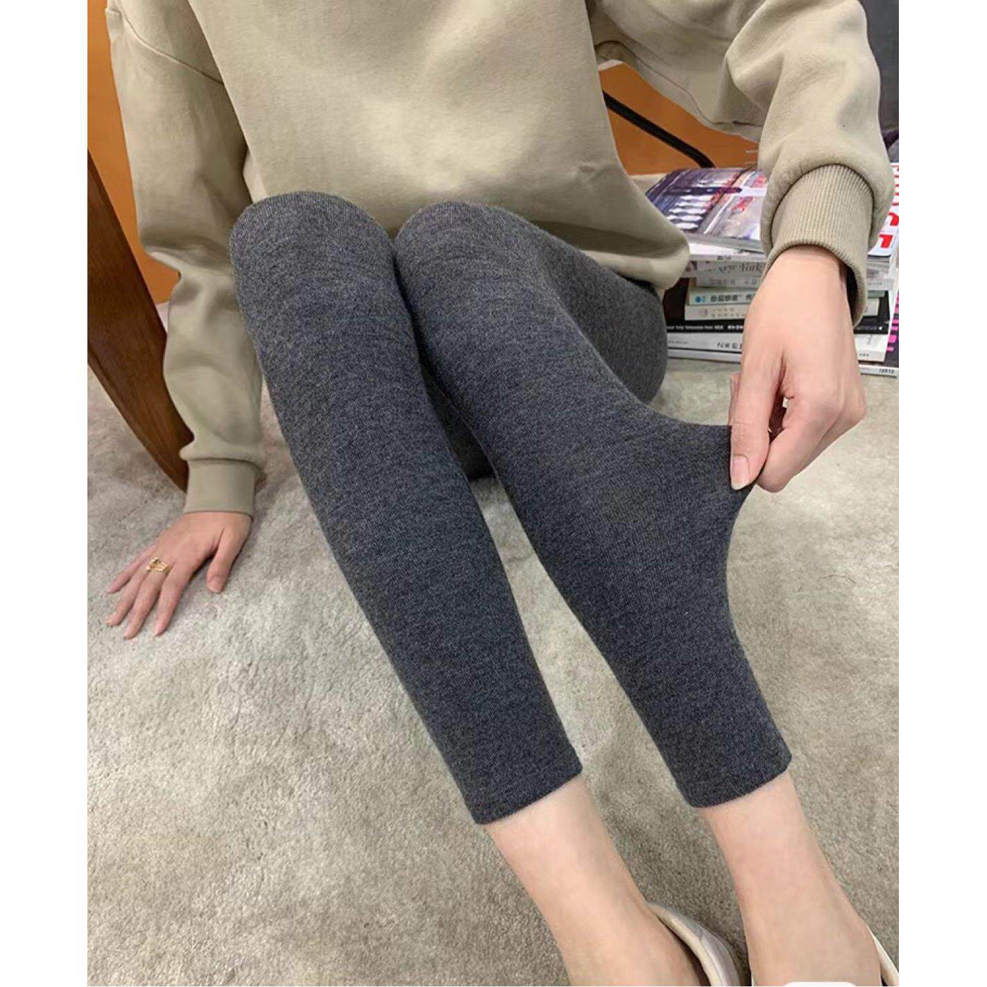 三条都嫌少!68支 3股纱线精纺扬子纱打底裤 无缝一体可机洗