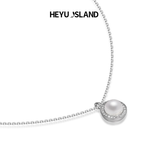 HEYUISLAND女生个性珍珠吊坠项链