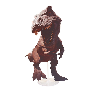 写实恐龙主题KT板立柱桌面摆件儿童宝宝生日布置场景装饰拍照道具