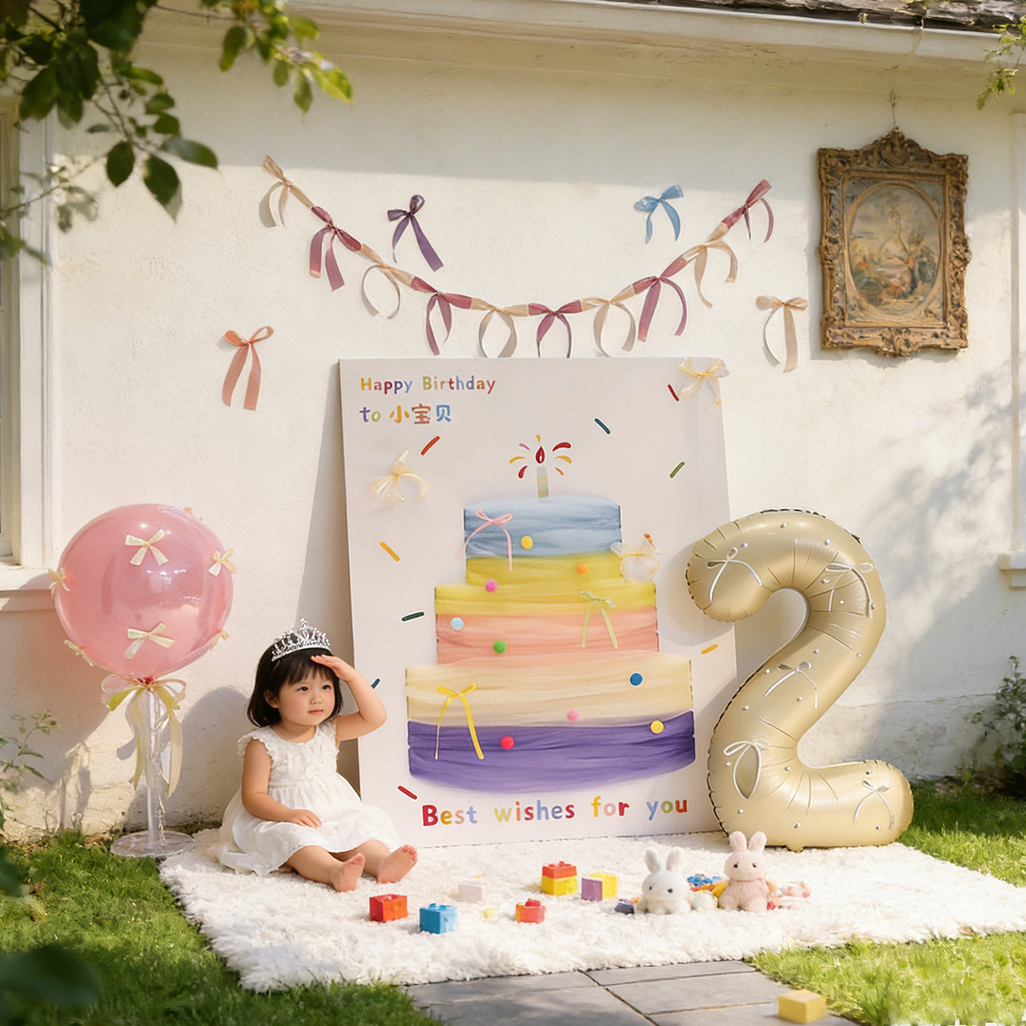 ins农村院子生日布置装饰场景儿童2岁气球派对KT板男童女孩背景墙,节庆用品/礼品,装扮布置套餐,淘宝优惠券,粉丝福利购,淘宝优惠卷