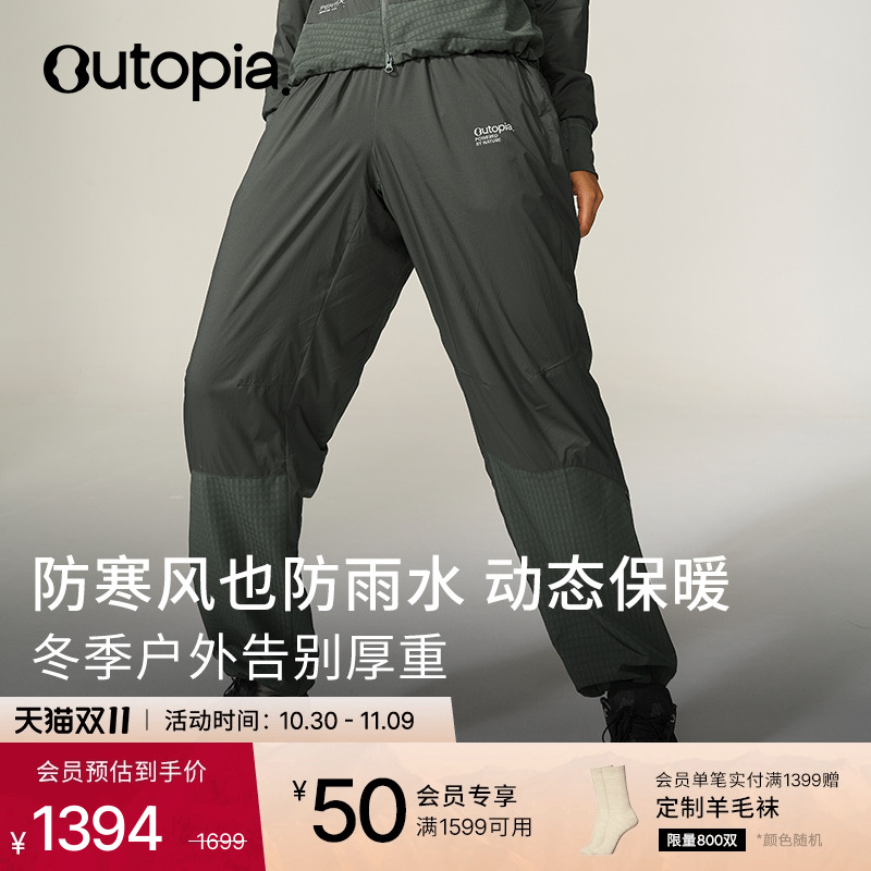 SolarShield防风抓绒裤