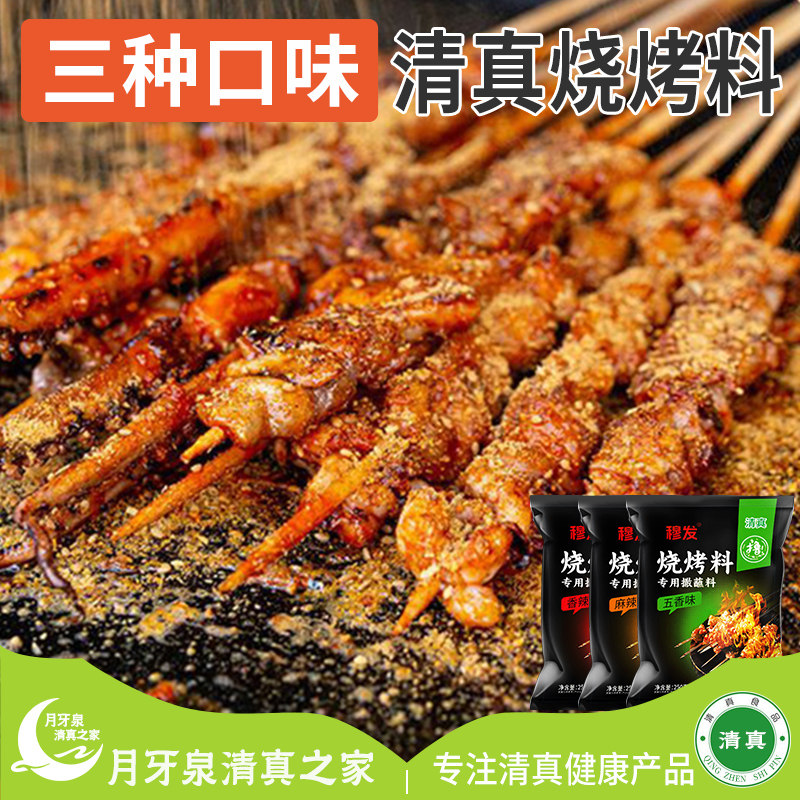 清真正宗淄博风味烧烤调料烤串辣椒面腌料蘸料孜然粉椒盐烧烤撒料