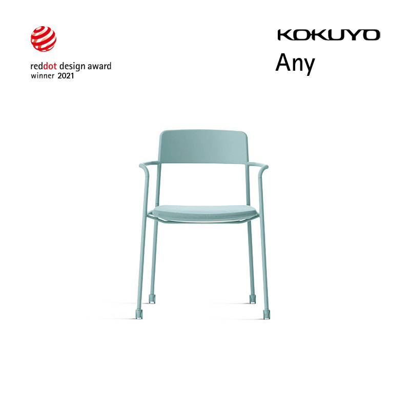 kokuyo国誉日本进口商业居家休闲椅会议椅多用椅子any极简舒适