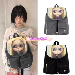 在途现货coyseio 联名blythe日系大眼卡通娃娃双肩包旅行背包书包
