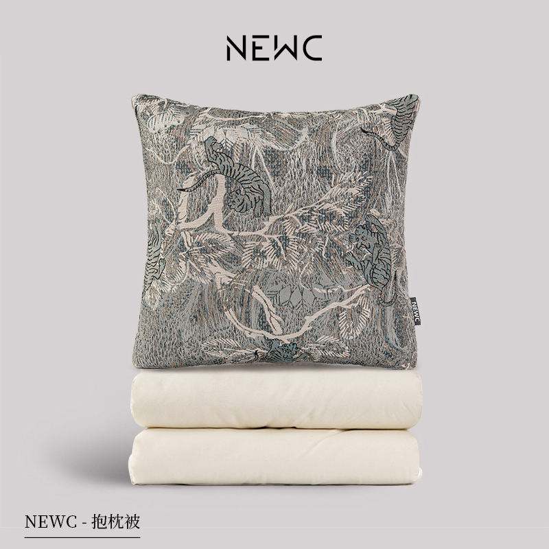 新中式全棉抱枕被子新宸优品