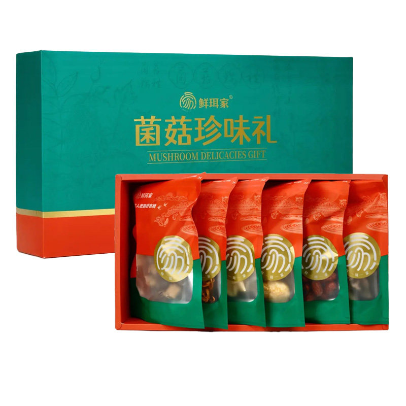 【西施姐姐推荐】鲜珥家菌菇珍味礼礼盒装特色干货优质养生
