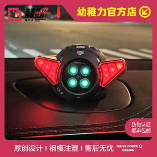 阿斯拉达nomi 装 饰 赛车 高智能方程式 蔚来汽车nomi 幼稚力 帽子