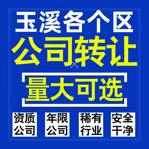 玉溪公司股权转让收购买科技贸易教育传媒咨询类公司营业执照注册