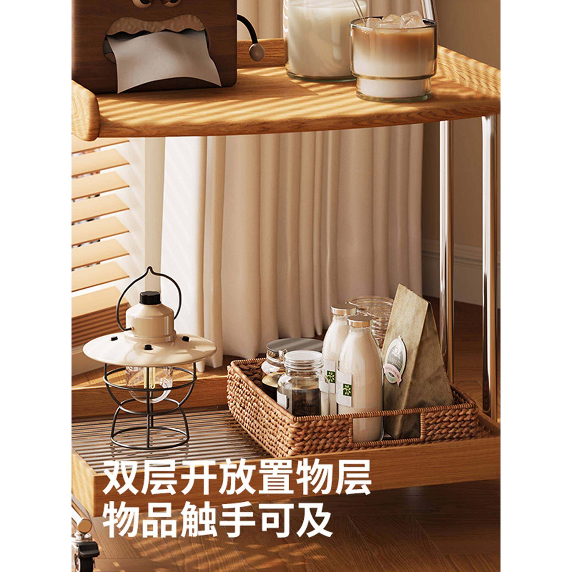 网红覆古小车中古小推无品牌/车可移动茶几边边几桌头柜餐零风食,住宅家具,移动边几/推车,淘宝优惠券,粉丝福利购,淘宝优惠卷