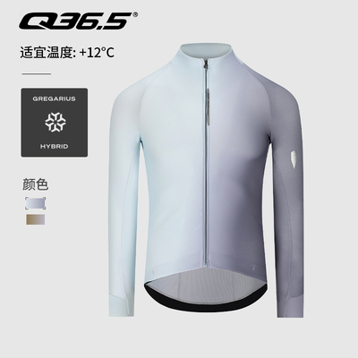 意大利Q36.5长袖骑行服春秋男士上衣Gregarius Hybrid Big Fade