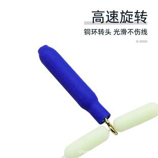 新款直销大物加固漂座巨物滑动鱼漂座铜头旋转浮漂座滑插漂座渔具