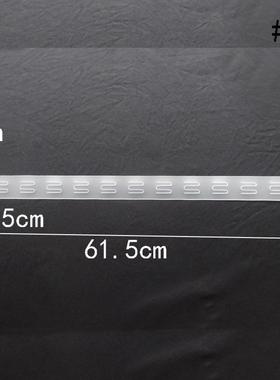 新款直销现货供应透明pp磨砂塑料条食品小零食商场超市塑料钩商品