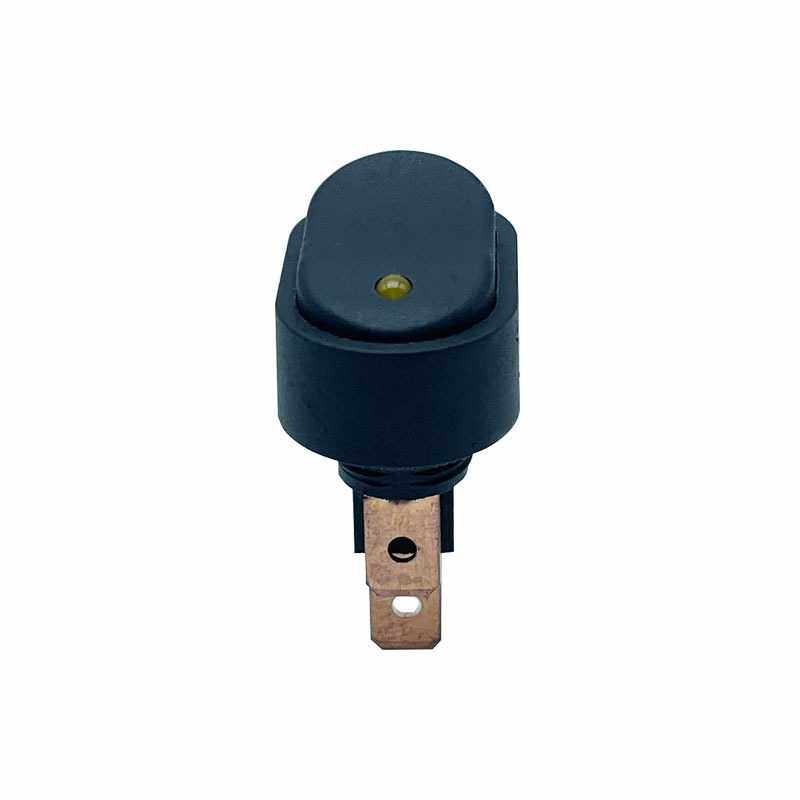 新款直销ASW-20D带LED灯翘板开关12V 24V汽车改装开关椭圆开关8
