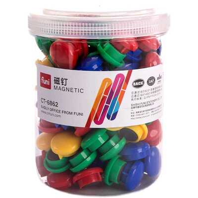 新款直销富尼20mm圆形小磁铁 磁扣/吸铁石/白板磁贴冰箱贴CT-6862