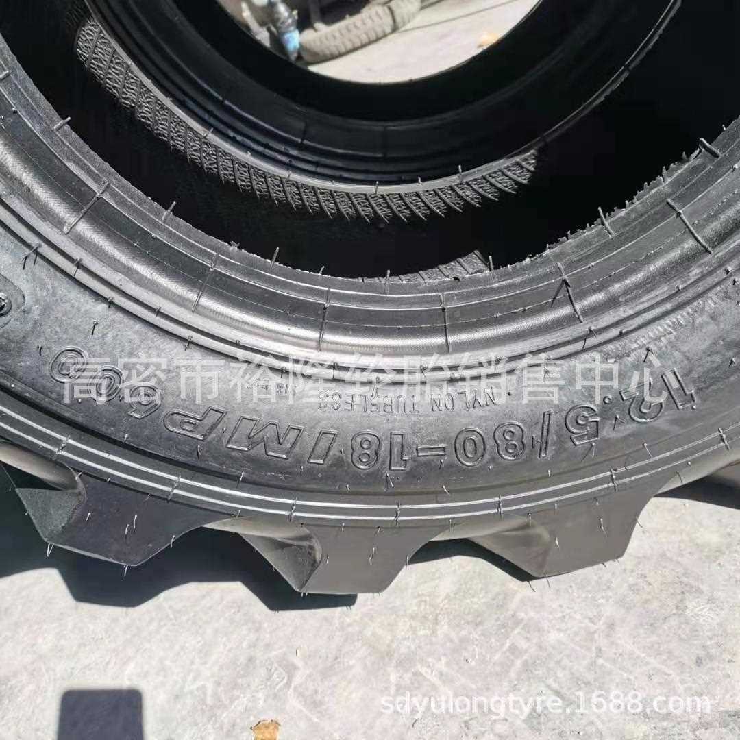 新款直销12.5/80-18人字花纹 两头忙 农用轮胎