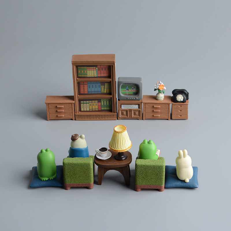 新款直销Zakka日式杂货家居场景电视柜客厅系列微缩娃娃屋摆件树,玩具/童车/益智/积木/模型,家居/生活场景,淘宝优惠券,粉丝福利购,淘宝优惠卷