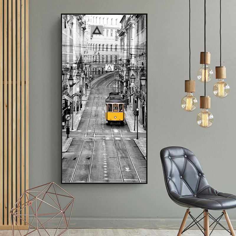 新款直销玄关装饰画竖版壁画客厅挂画餐厅墙画样板间现代简约黑白,家居饰品,现代装饰画,淘宝优惠券,粉丝福利购,淘宝优惠卷