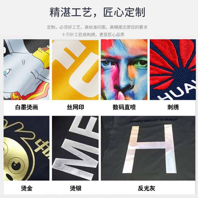 新款直销餐饮围裙定制logo家用厨房防水防油服女餐饮火锅店围腰印