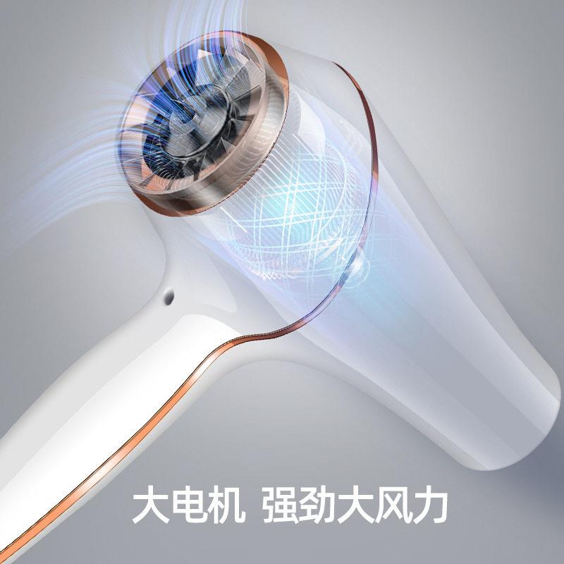 新款直销蓝光吹风机 宿舍家用大功率电吹风冷热恒温吹风筒发有