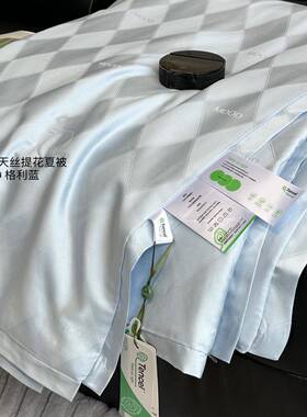 高10IBQ0提花兰精天丝凉端感夏被奥地利赛尔支莱夏凉被可机洗空调