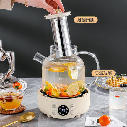 一件全自动保温煮茶器家新款玻璃花茶烧水壶养生壶炖煮一体
