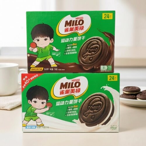 雀巢美禄运动力量夹心饼干216g【日期至2027.3.23】