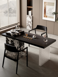 吉赠阳台精致小茶桌2025新款 小型轻奢现代高级感极简客厅茶台