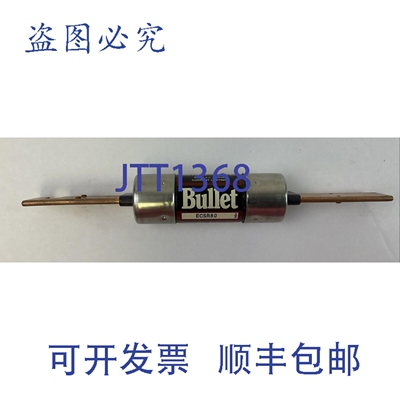 原装供应子弹型 ECSR80 延时双元件 RK5 级保险丝 600VAC 80A