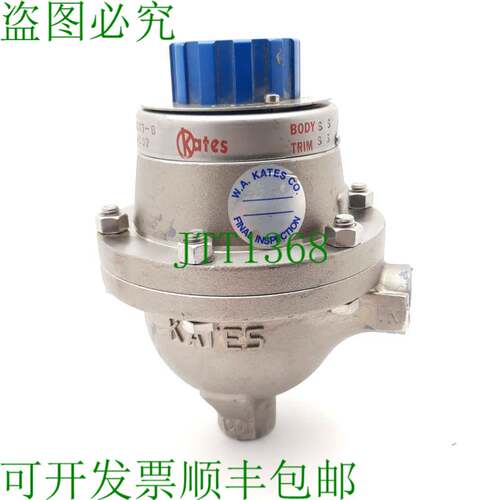 原装供应Kates FB11T-B 可调流量控制器 316SS 3/4FNPT 1-12GPM