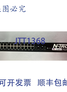 原装供应N-TRON 7026TX 以太网交换机 18-49VDC 605mA
