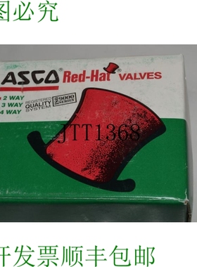 原装供应^^ ASCO 红色帽子阀门 8210G1 24/DC T 975431 3/8 -  DM