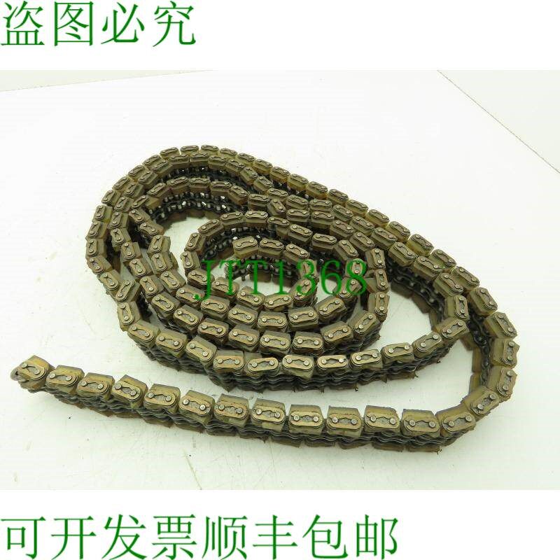 原装供应双橡胶输送机滚子链无痕 1/2" 间距 11'