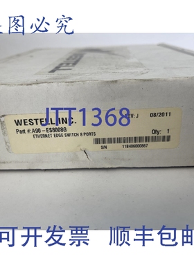 原装供应WESTELL A90-ES8008G 以太网磁控交换机 8 端口 GIG REV