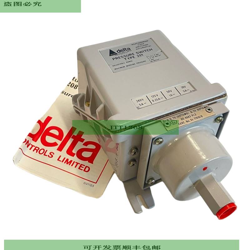 Delta Control Type 201 Druckschalter für industriellen