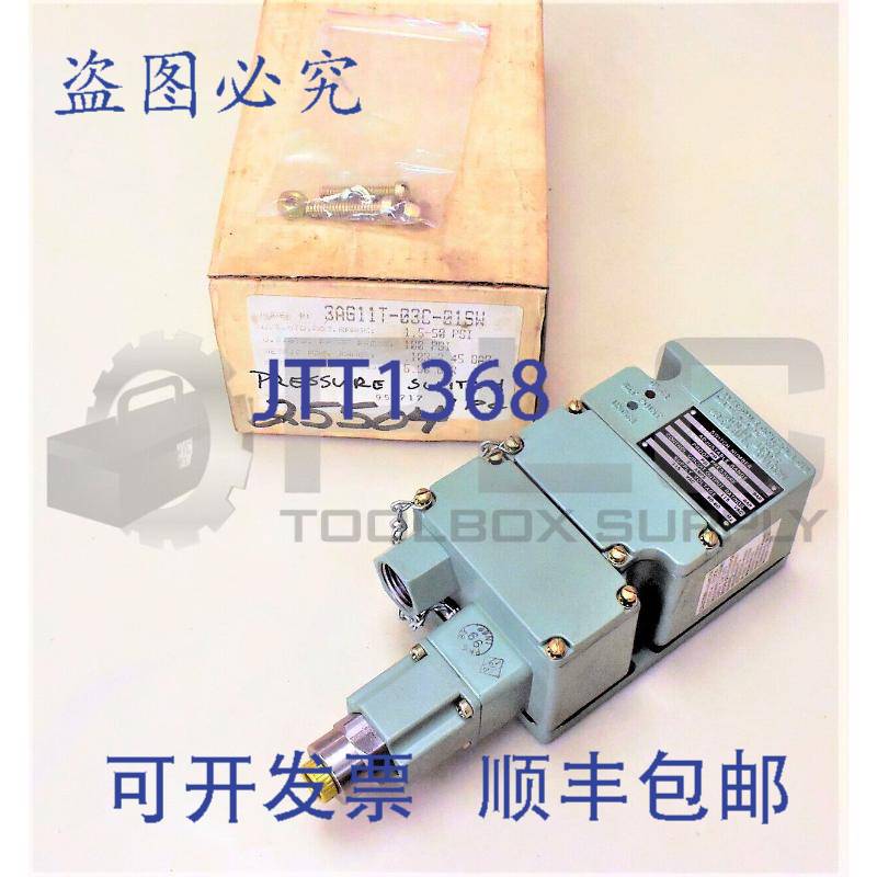 BARKSDALE 3AG11T-03C-01SW 1.5-50 PSI 115 VAC 3 安培