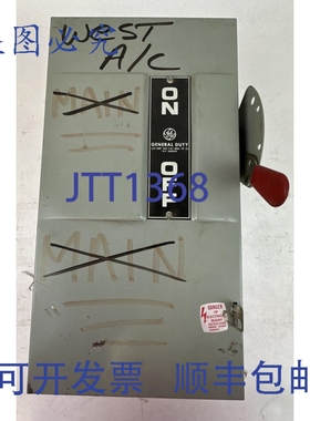 原装供应TG4323 熔断式安全开关 MOD 6 100A 240VAC 3PH 30 250VD