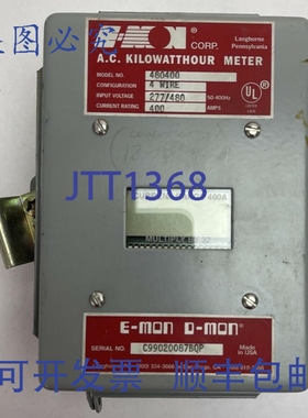 原装供应E-MON 480400 千瓦时表 4线 277/480V 50-400HZ 400A D-M