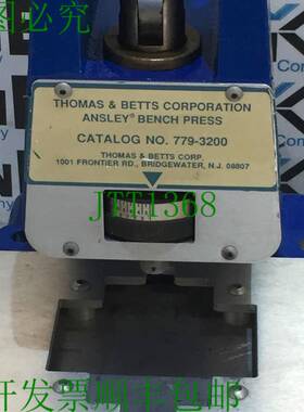 原装供应Thomas & Betts 779 - 3200 蓝色 Macs 长凳压榨机