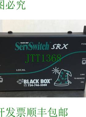 原装供应BLACKBOX ACU5051A SERVSWITCH 本地 SRX VGA+ USB 扩展