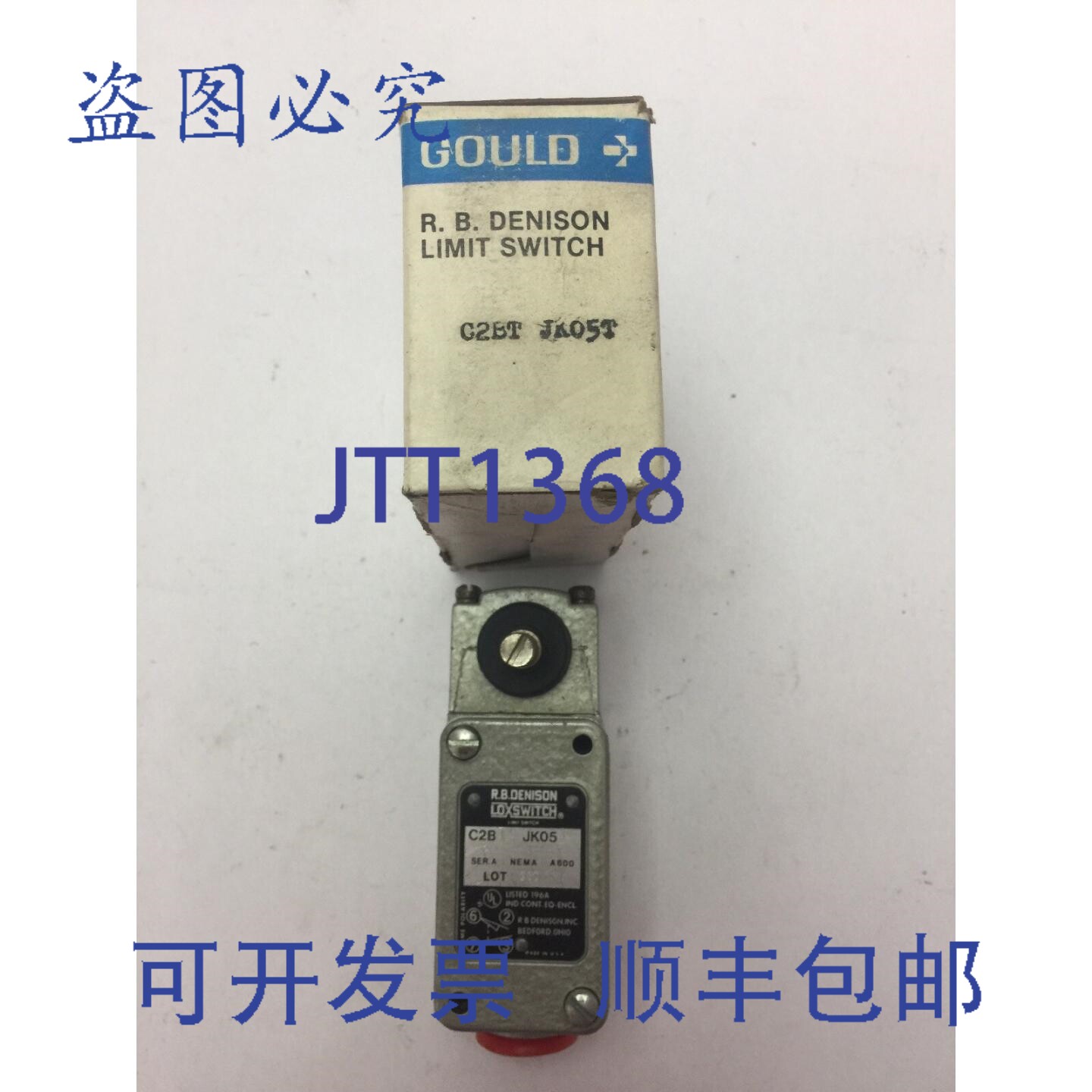 原装供应GOULD C2BT JK05T 限位开关 NEMA A600 RB DENISON LOXSW