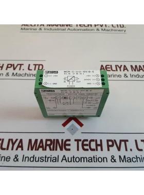 原装供应Phoenix contact mcr-cu/u-10v/be 隔离信号转换器 27663