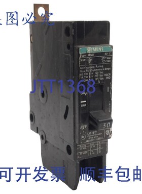 原装供应BQD130 断路器,单极单相,30A 277VAC/125VDC,