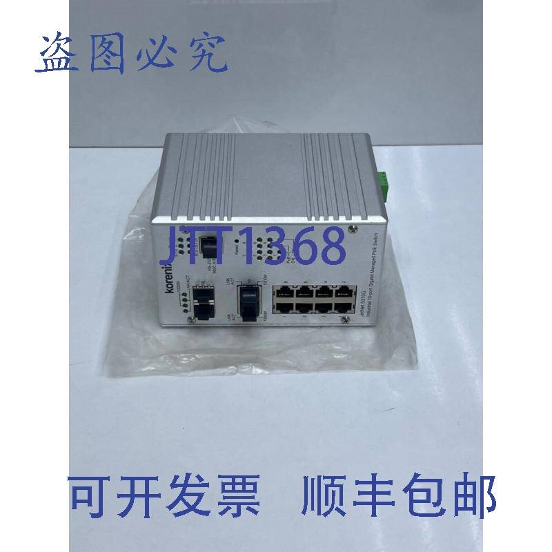 原装供应Korenix JetNet 5310G 工业级 10 口千兆网管型 POE 交换