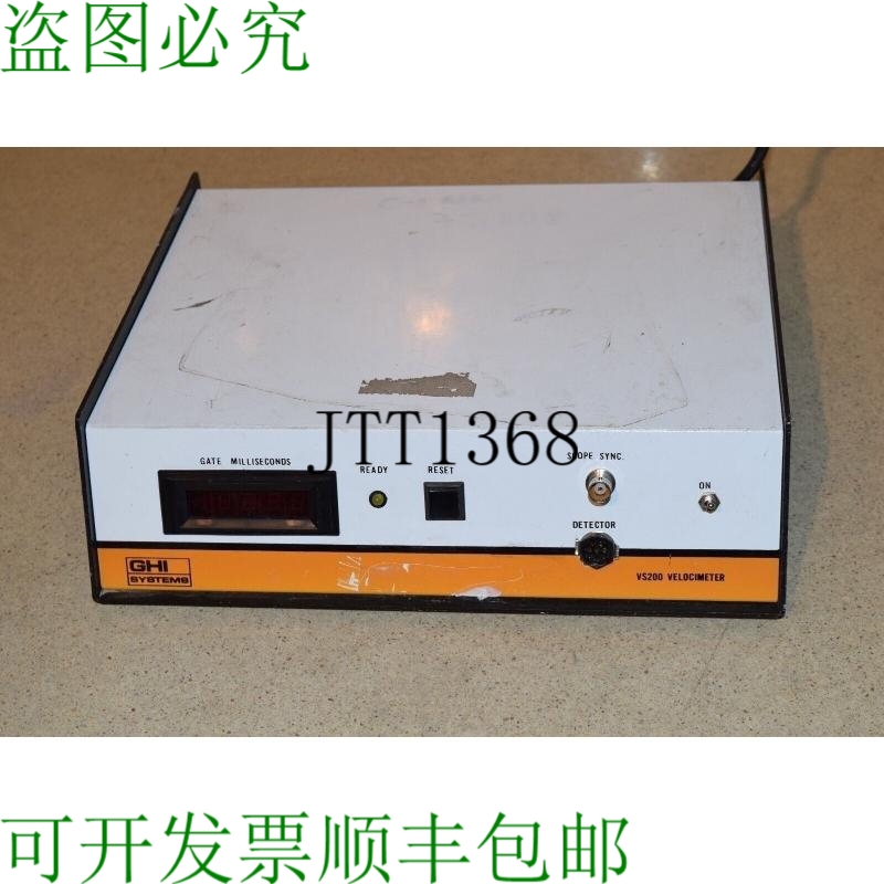 原装供应GHI SYST VS200 测速仪 - 冲击速度 - 邮寄和邮寄