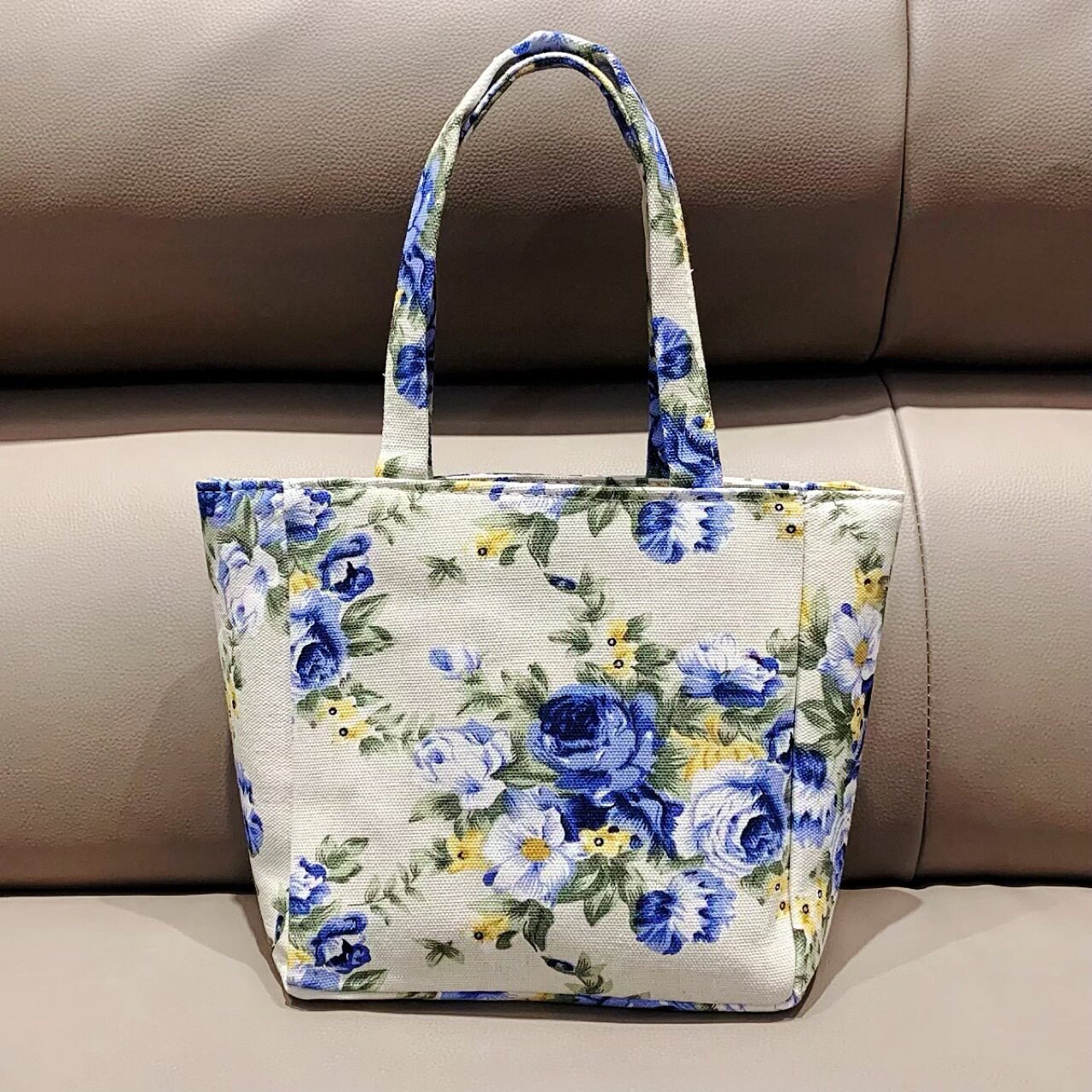 加厚帆布包女手提包印花女包女士包妈咪布包工厂女上班手提包